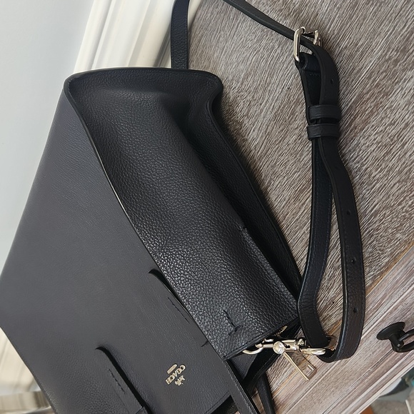 Coach Pebbled leather 2 way bag - Picture 9 of 12